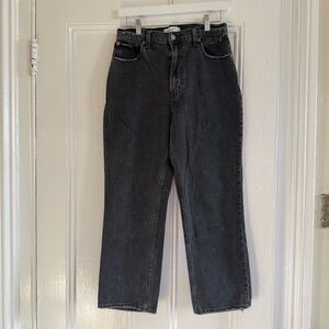 Abercrombie & Fitch Dark Gray Ankle Jeans